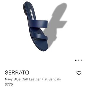 Manolo serrato sandal